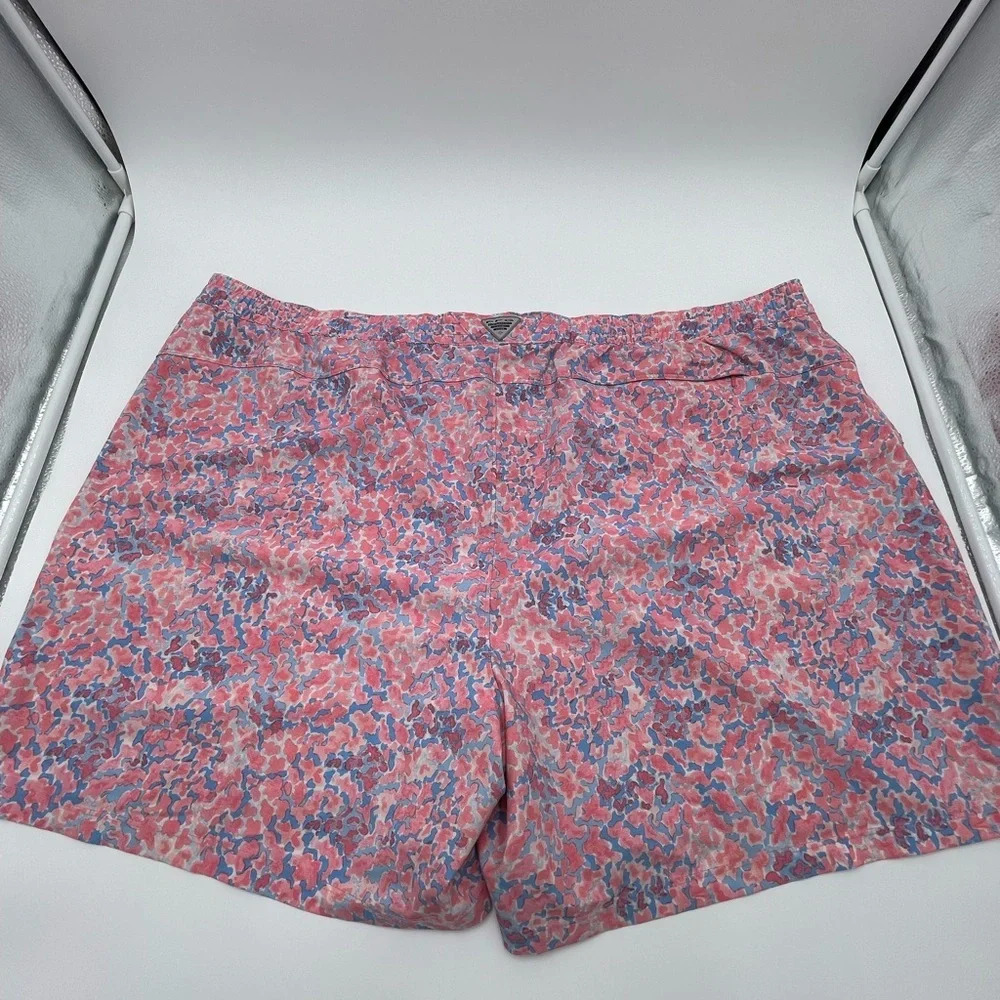 Columbia Men’s 3X PGF Printed Tidal Drawstring Swim Shorts AOP 6” - Picture 5 of 11